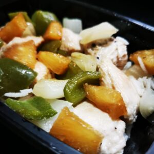Sweet and Sour Chicken With Rice