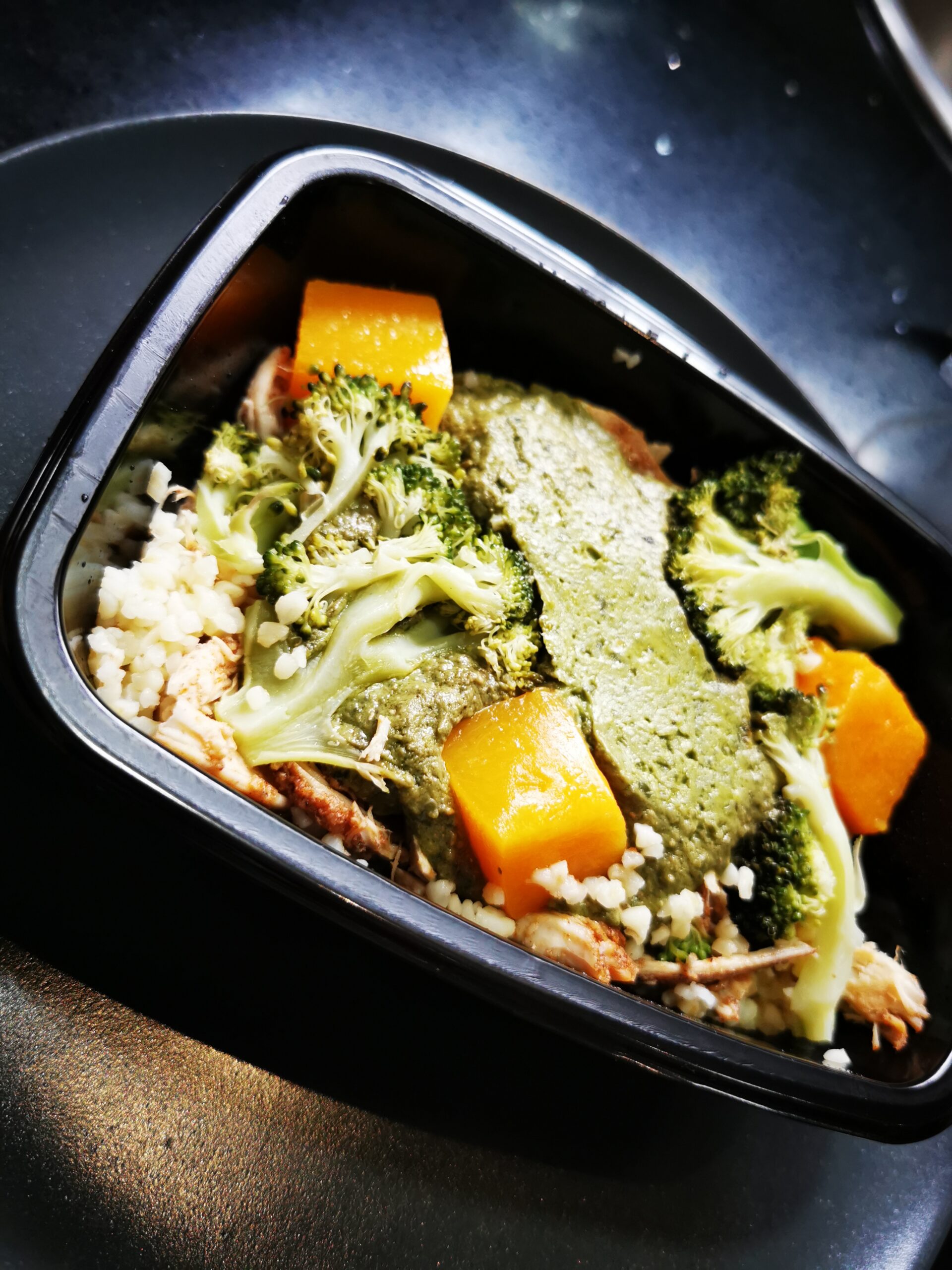 Chicken Pesto With Bulgur