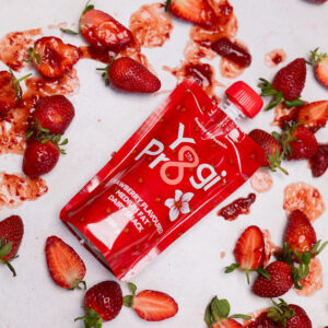 YogiPro Strawberry Flavoured Medium Fat Dairy Snack 200g